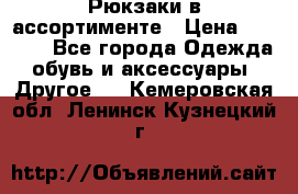 Рюкзаки в ассортименте › Цена ­ 3 500 - Все города Одежда, обувь и аксессуары » Другое   . Кемеровская обл.,Ленинск-Кузнецкий г.